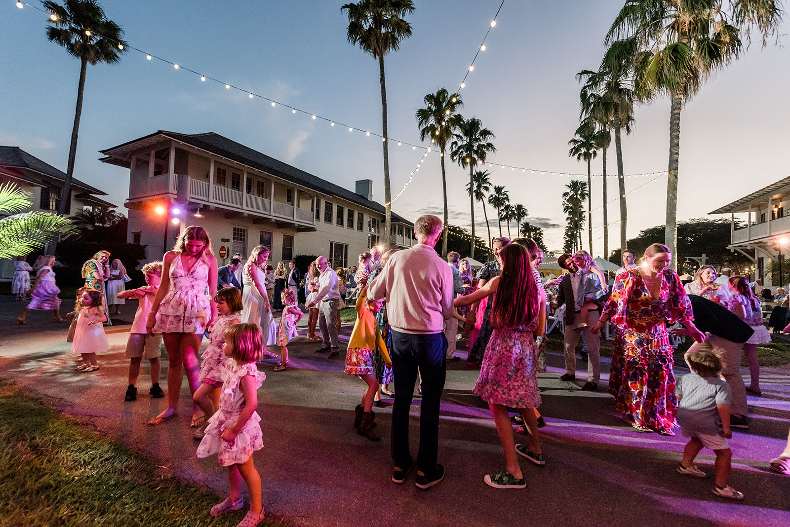 Dancing on the Boulevard at the annual Spring Fest