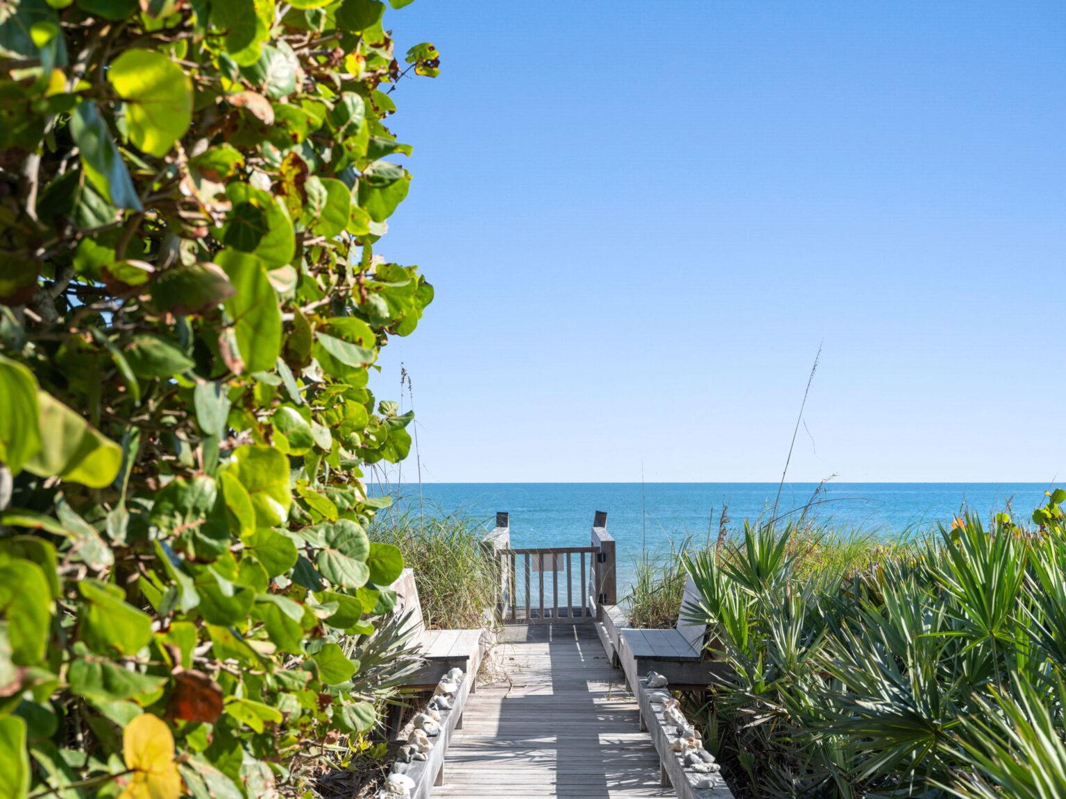 PRIVATE BEACH ACCESS