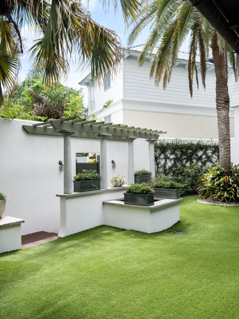 shared courtyard