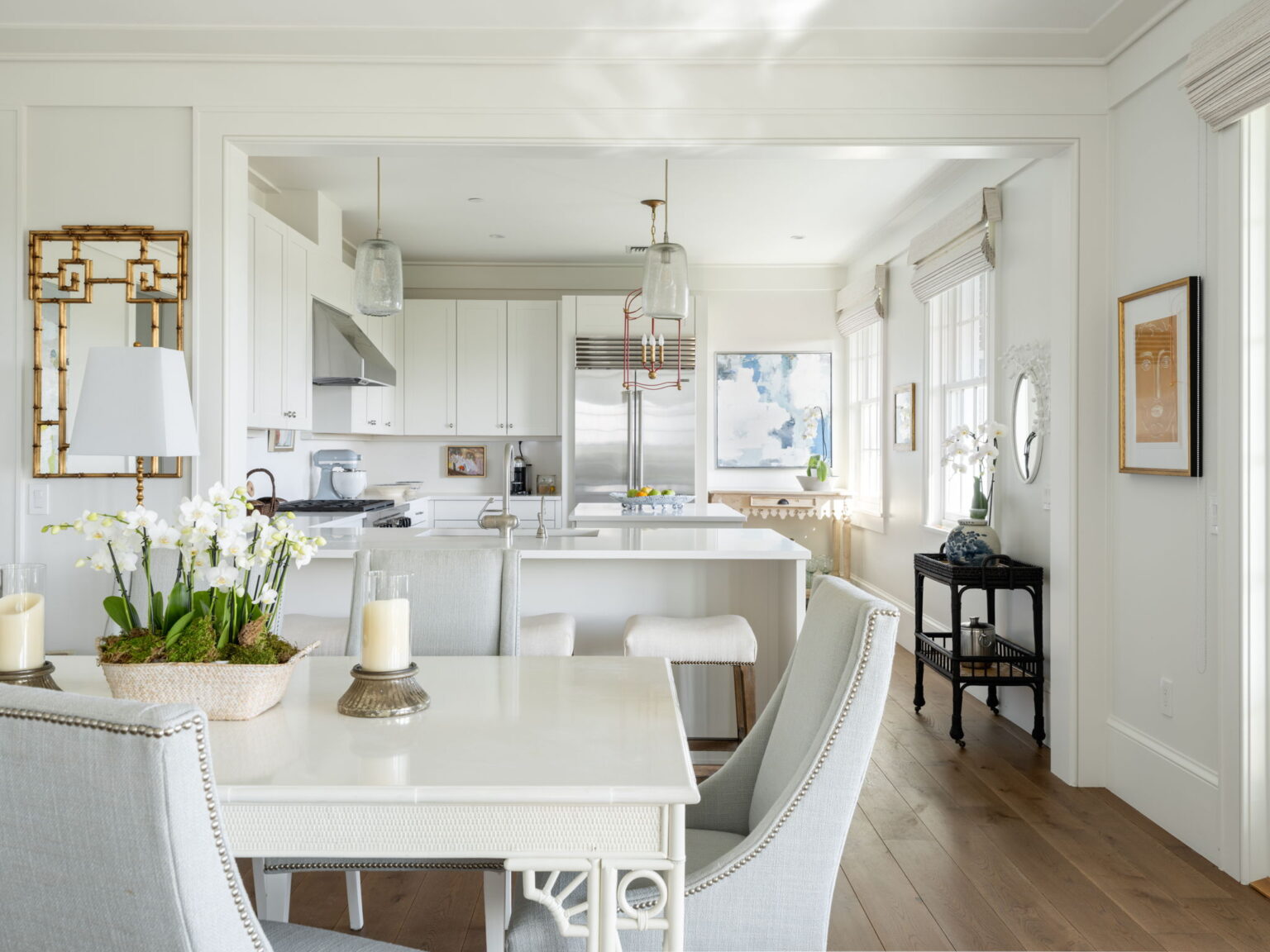 dining room & kitchen
