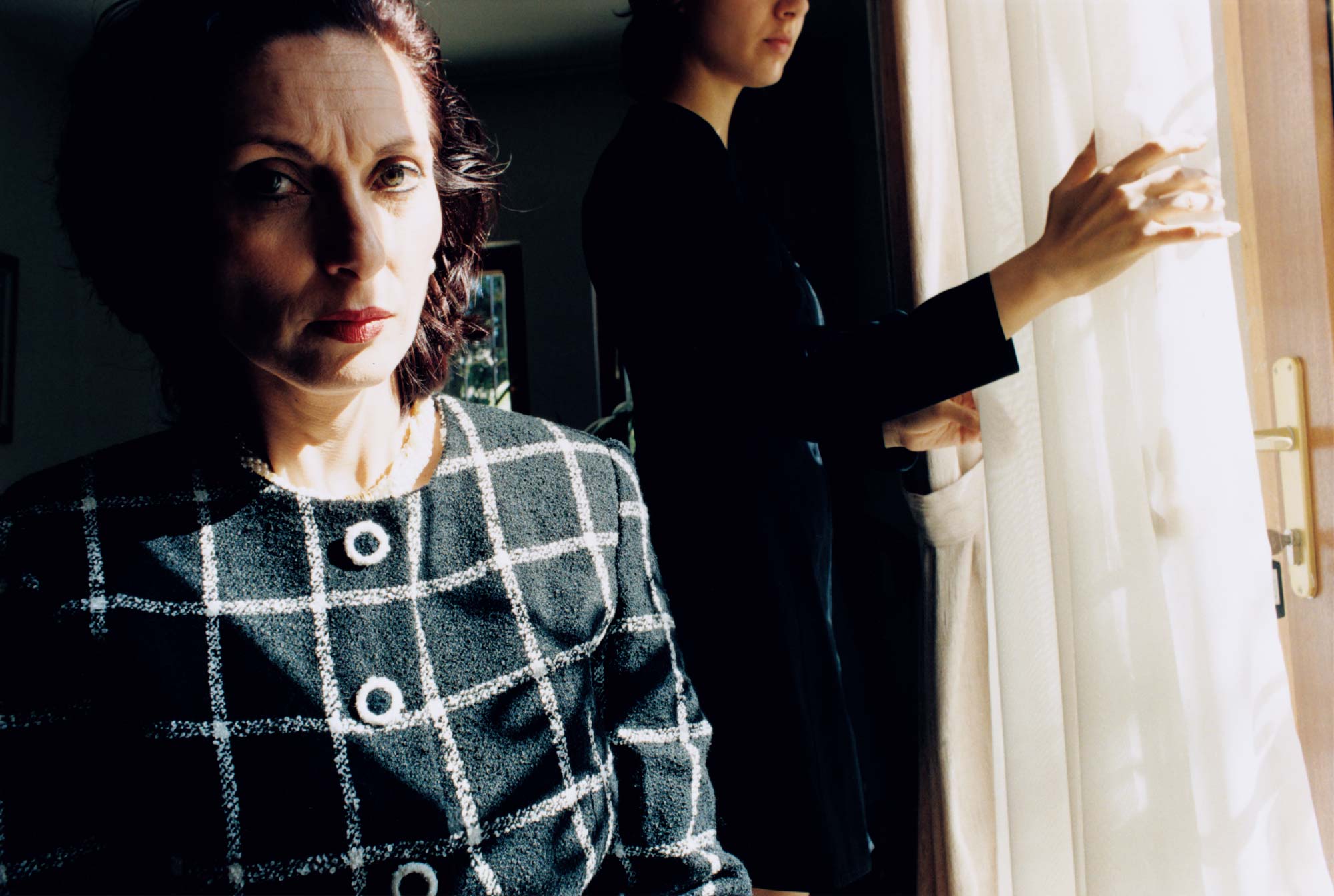 Mother is Mad, Type-C Print, 30" x 40", Elinor Carucci, 1995