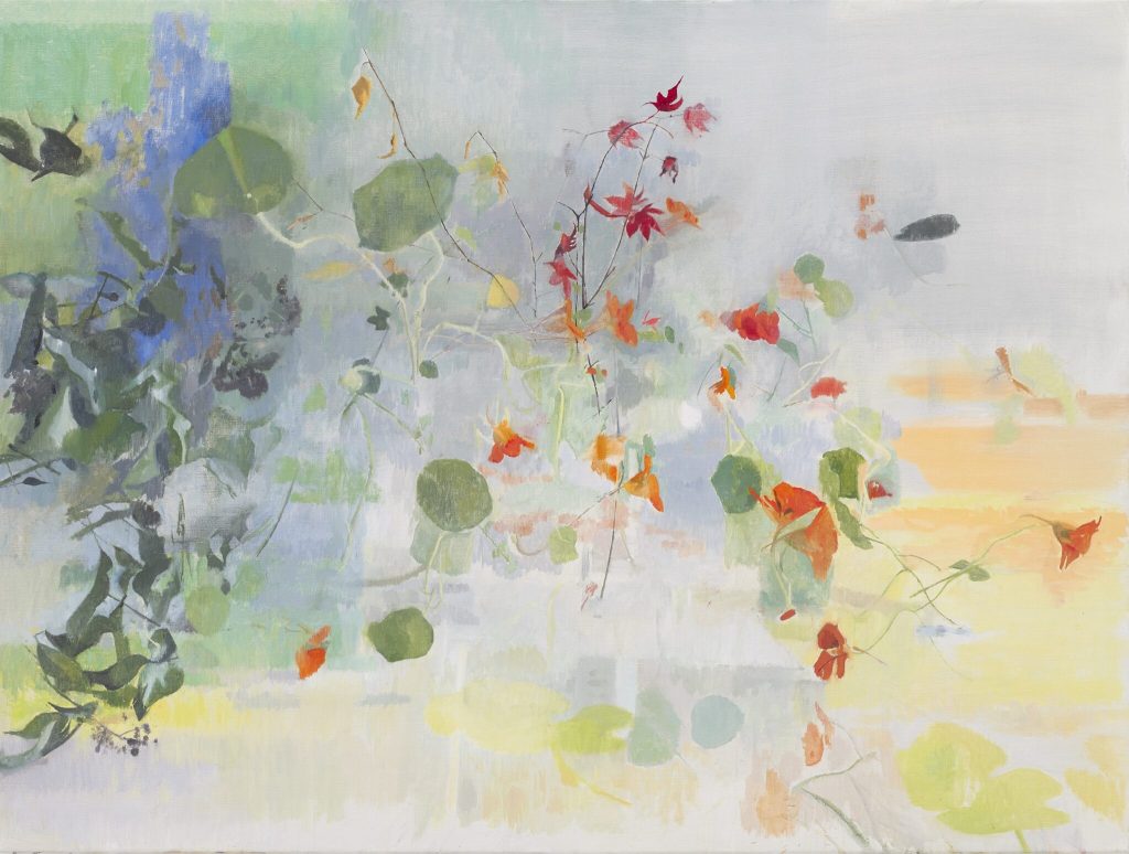 Glance, 2021, Charlotte Verity, oil on canvas, 90 x 120.5 cm