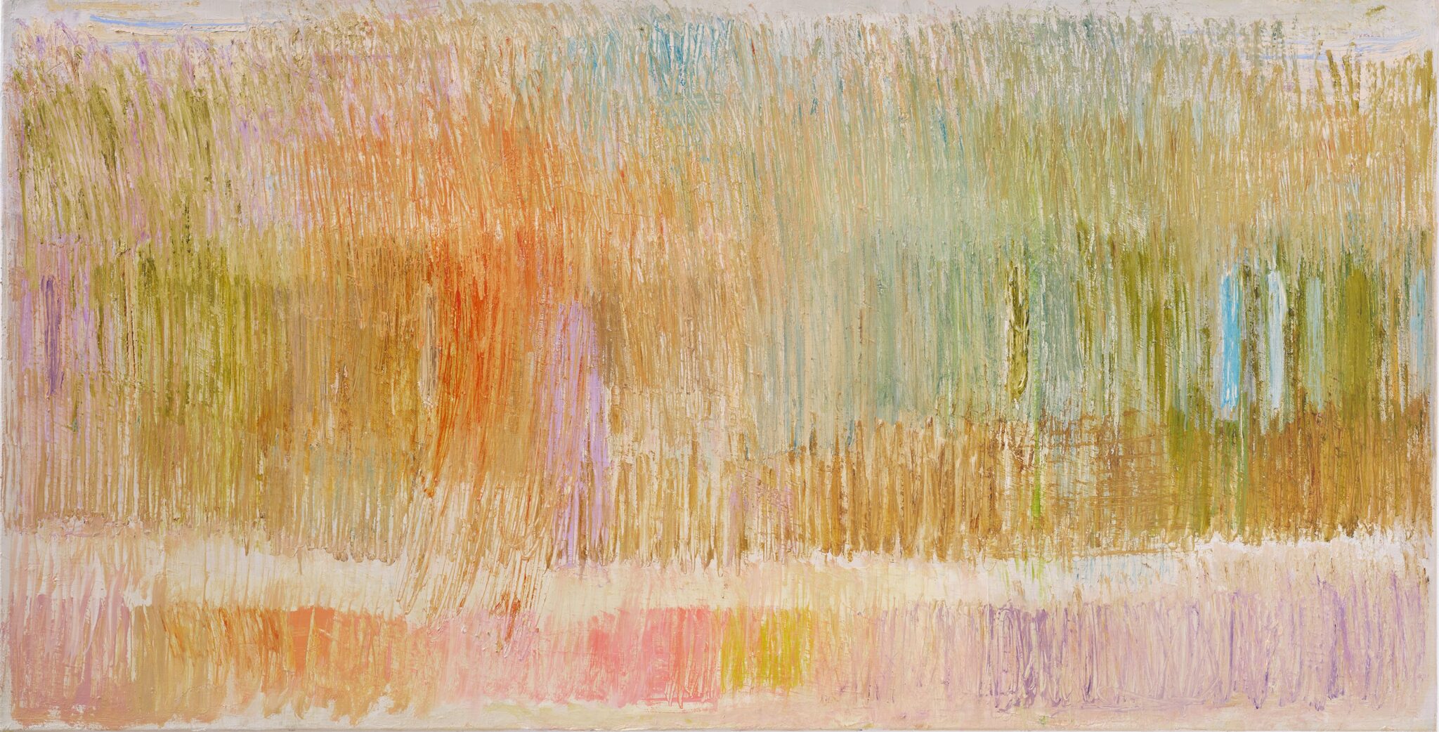 Small Seasons, Summer, 2023, Christopher Le Brun, oil on canvas, 76.5 x 148.5 cm