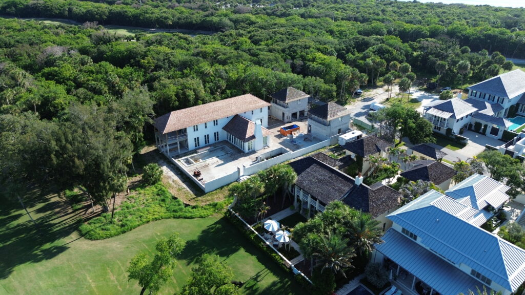 Aerial View Under Construction