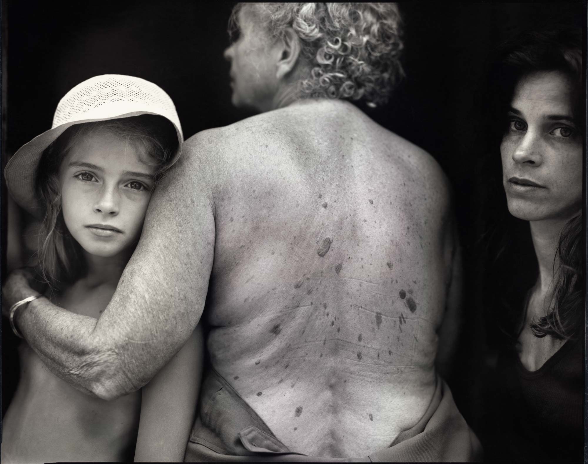 The Generations, Gelatin Silver Print, 8" x 10", Sally Mann, 1990